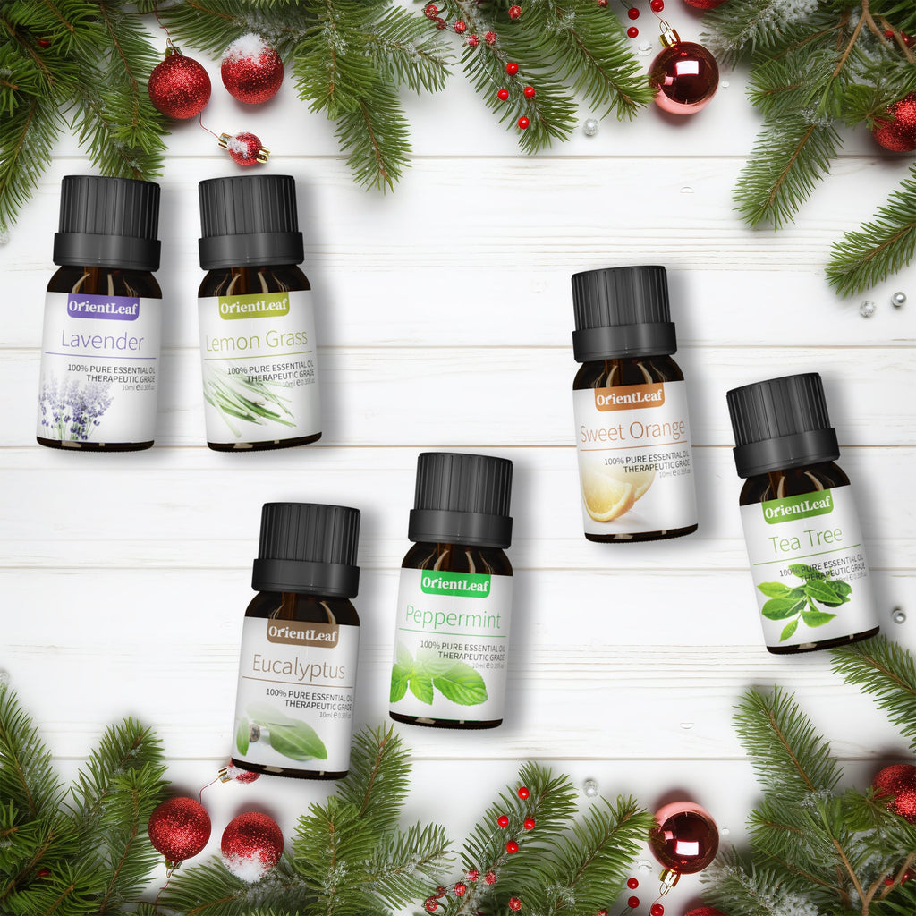 Essential Oils for Diffusers, 100% Natural Plant Extracts Six Scents